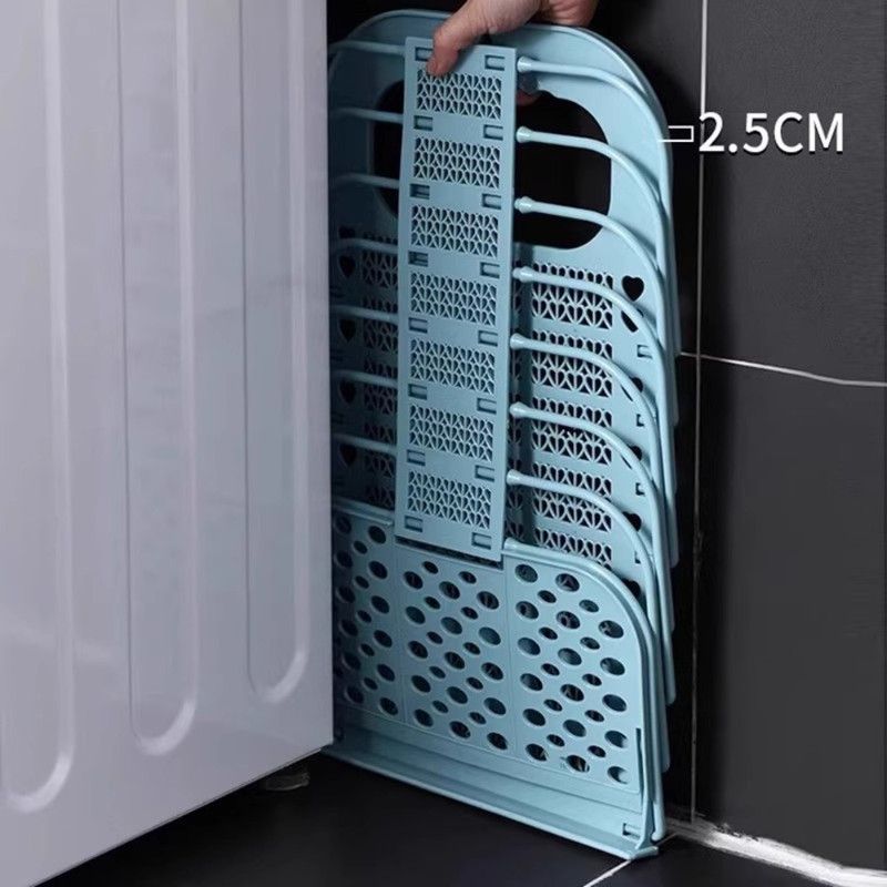 Wall-Mounted Foldable Laundry Basket