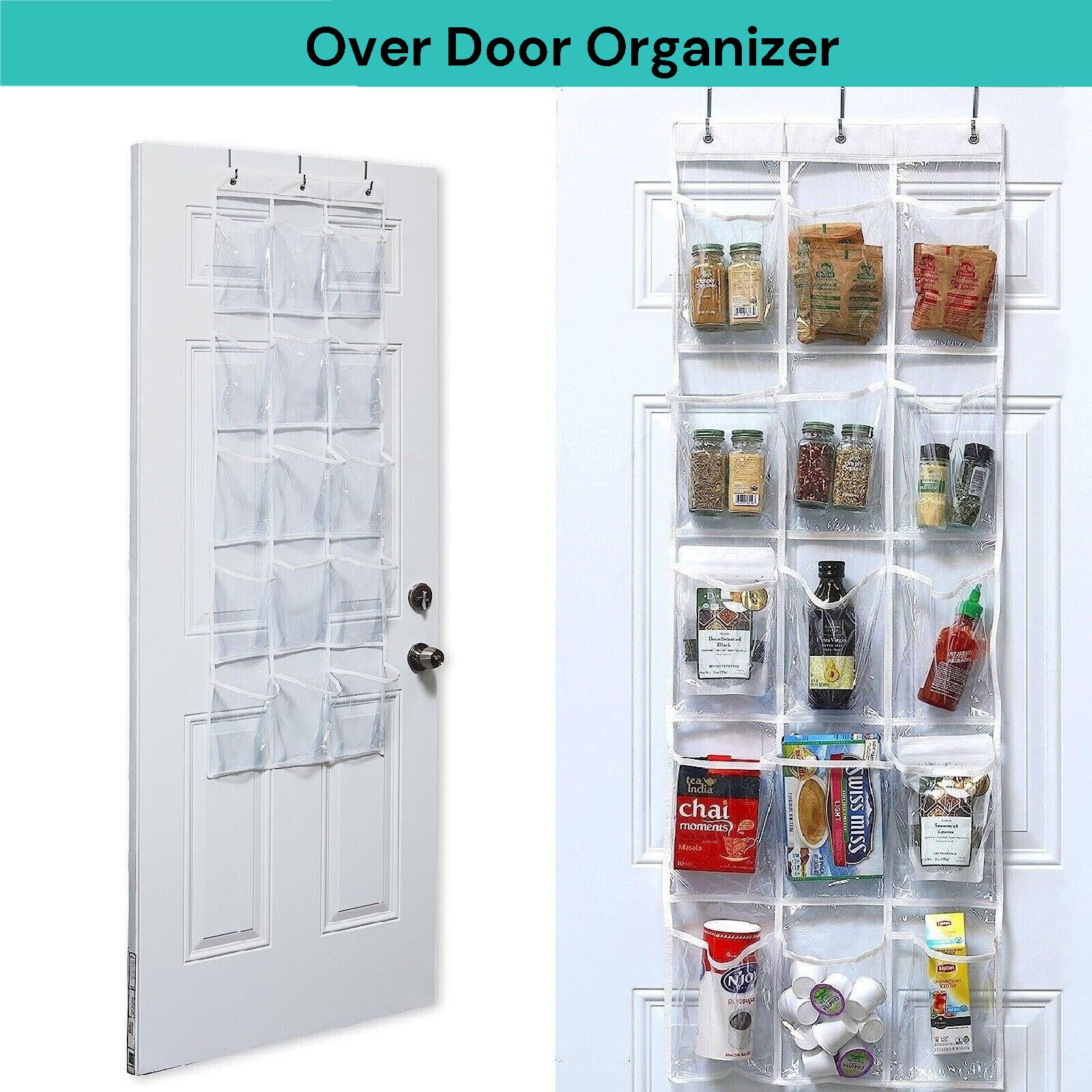 15-Pocket Over-the-Door Organiser