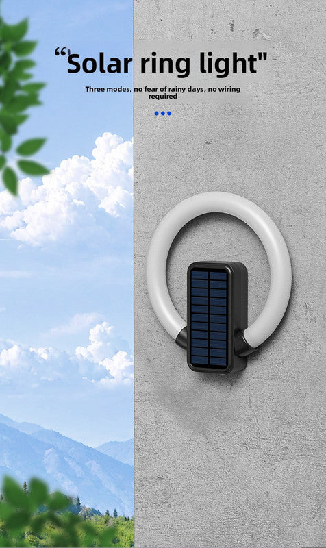Solar RGB Outdoor Wall Light