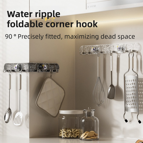 180° Foldable Suction Hook Rail
