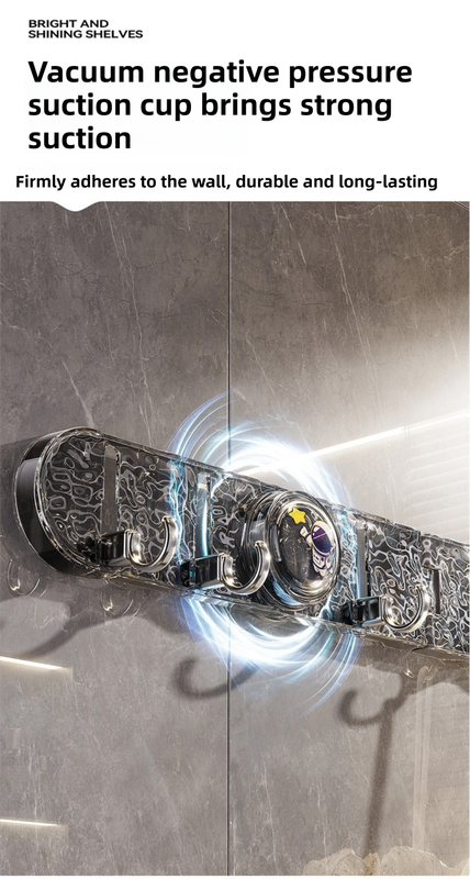 180° Foldable Suction Hook Rail