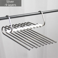 9-Layer Foldable Pants Hanger
