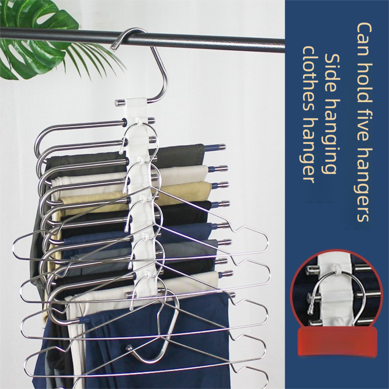 9-Layer Foldable Pants Hanger